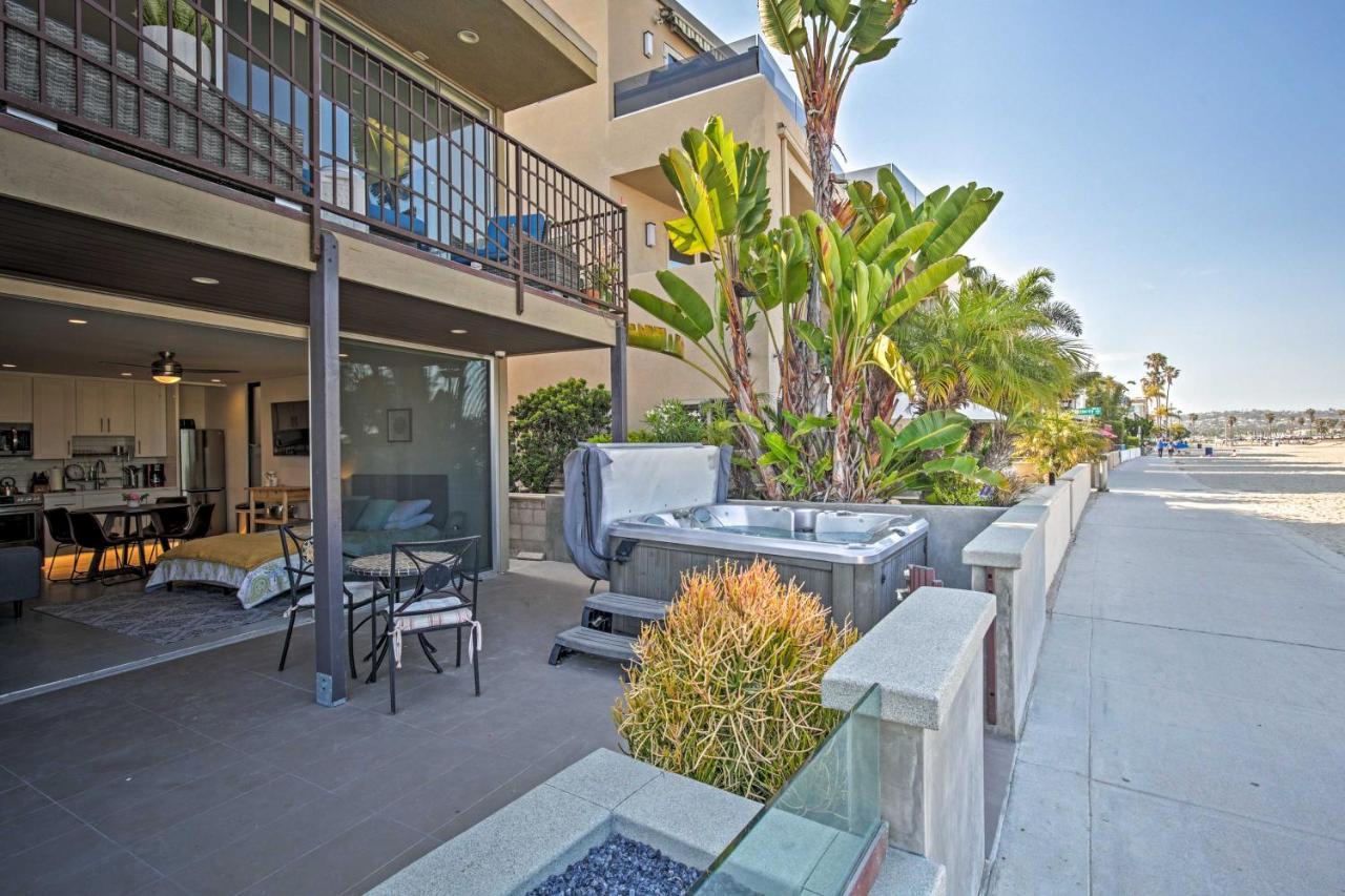 Bayfront San Diego Getaway On Boardwalk With Hot Tub Exterior foto