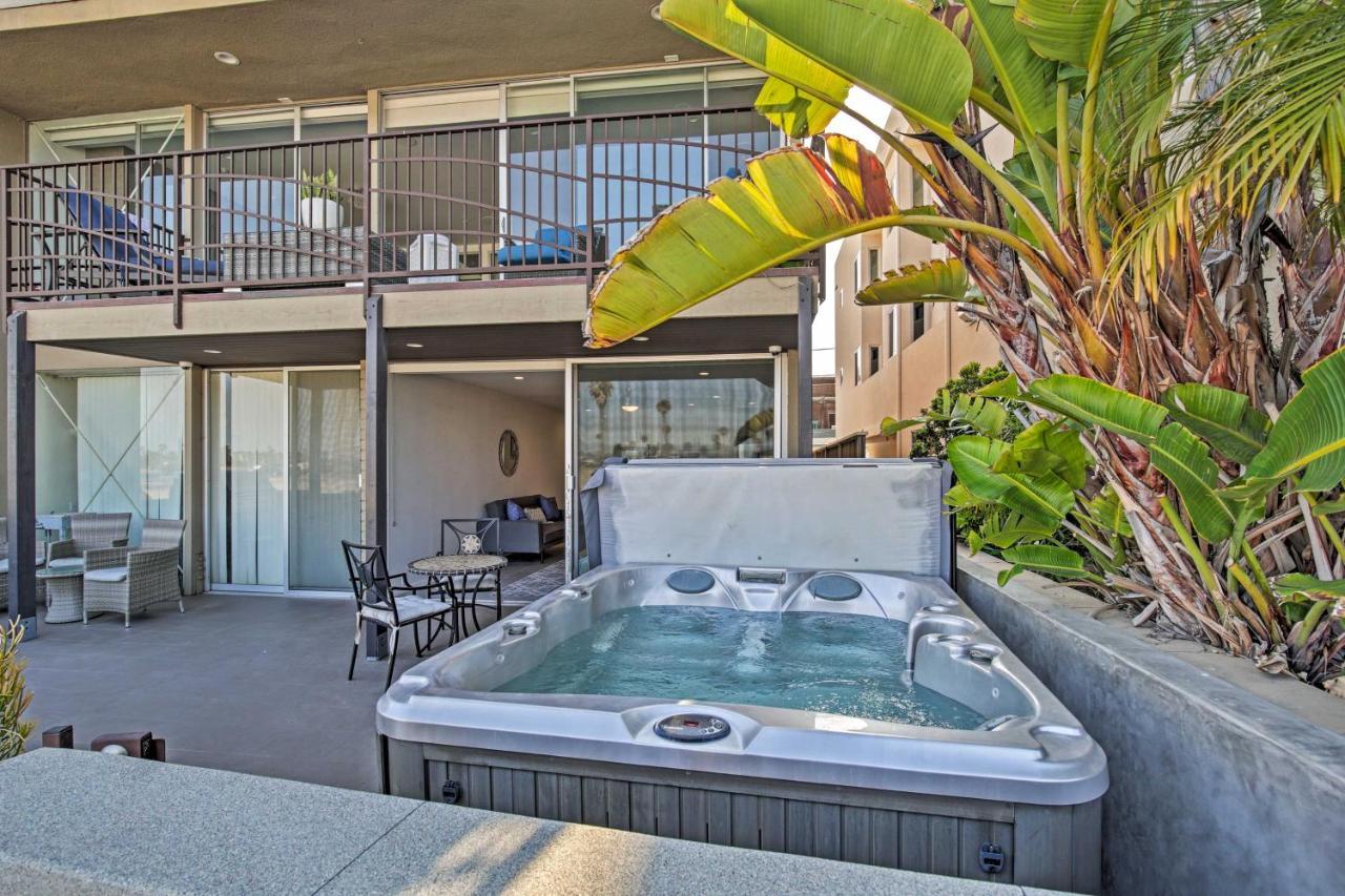 Bayfront San Diego Getaway On Boardwalk With Hot Tub Exterior foto